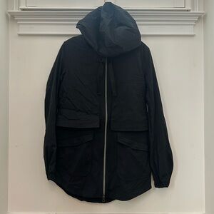 Lululemon cinch waist jersey lined hooded jacket